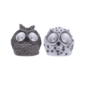 Tarmo solārā lampa pūce, 10cm