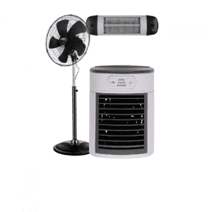 Ventilatori, kondicionieri, sildītāji un mitrinātāji