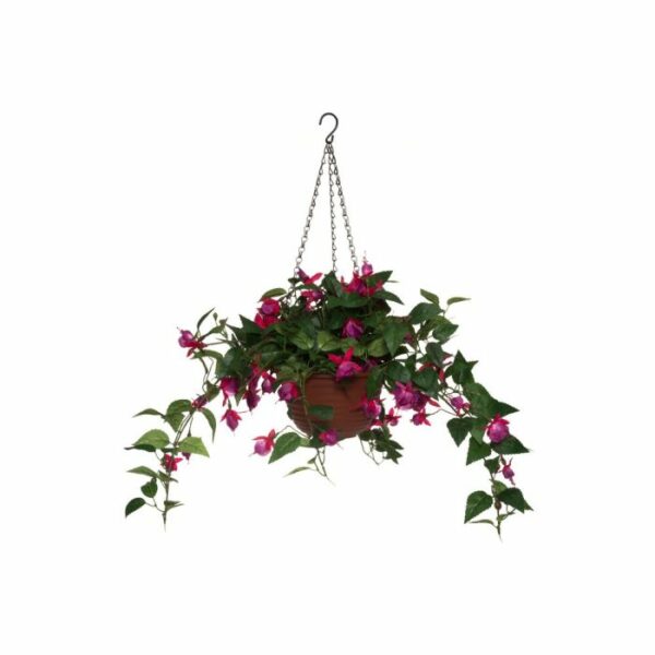 4Living Mākslīgais zieds Fuksija piekaramā 22cm