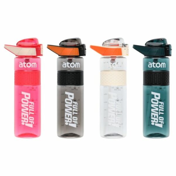 Atom Ūdens pudele 1000ml dažādas krāsas