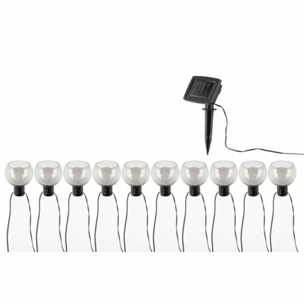 Tarmo 10 LED gaismas virtene ar saules bat. - Image 2