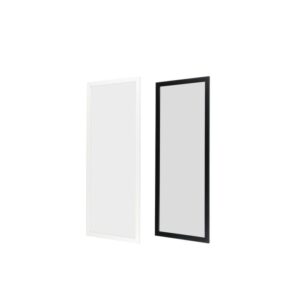 4Living Sienas spogulis 34X94cm melns/balts