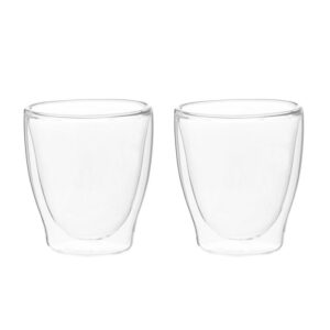 Maku dubultā stikla glāzes 200ml x 2gab.