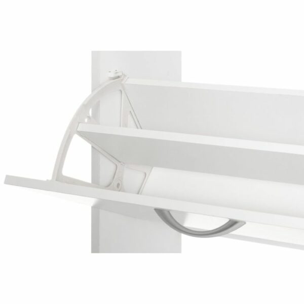 4Living Apavu skapis 60x24x80 balts - Image 2