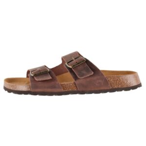 Sandales ar sprādzi, brūnas,izm.41.-46. Bio Bio