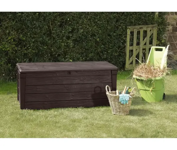 Uzglabāšanas kaste Brightwood Storage Box 454L brūna Keter - Image 2