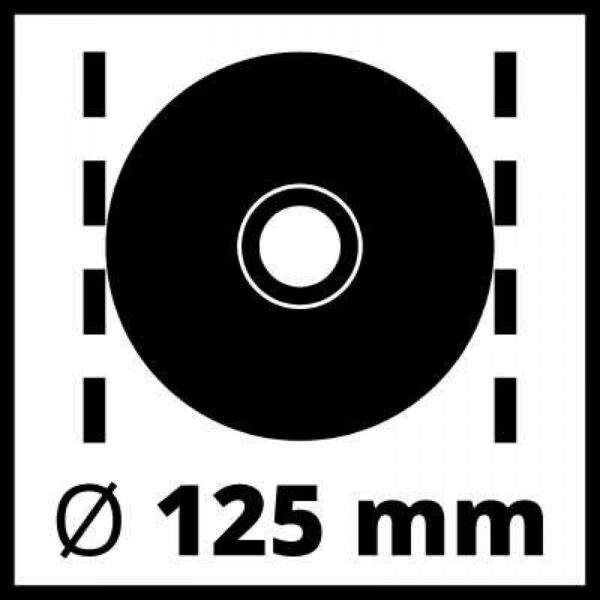 Einhell Leņķa slīpmašīna TE-AG125CE - Image 5