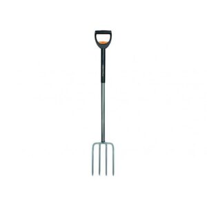 Fiskars telesk.dārza dakša, spica