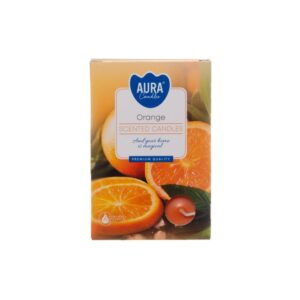 AURA Tējas svecītes ar apelsīnu aromātu 6gb.
