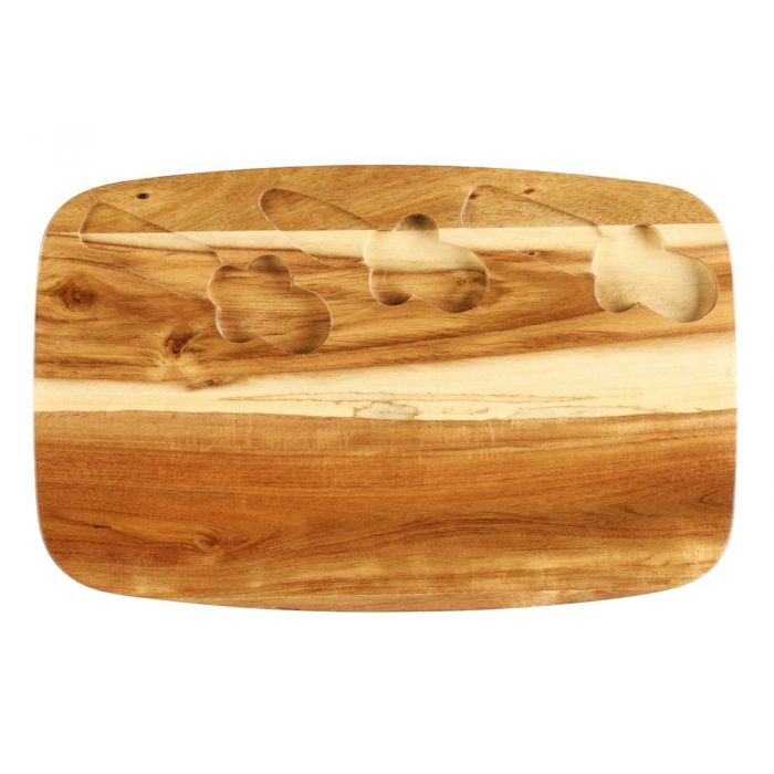 Maku siera dēlis un siera pieder.,4 gab.,36x23 cm - Image 3