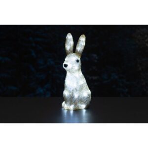 Finnlumor gaismas dekors Zaķis,40 LED lamp.,32cm
