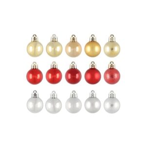 Winteria eglīšu bumbas 3cm 30gb,3kr.