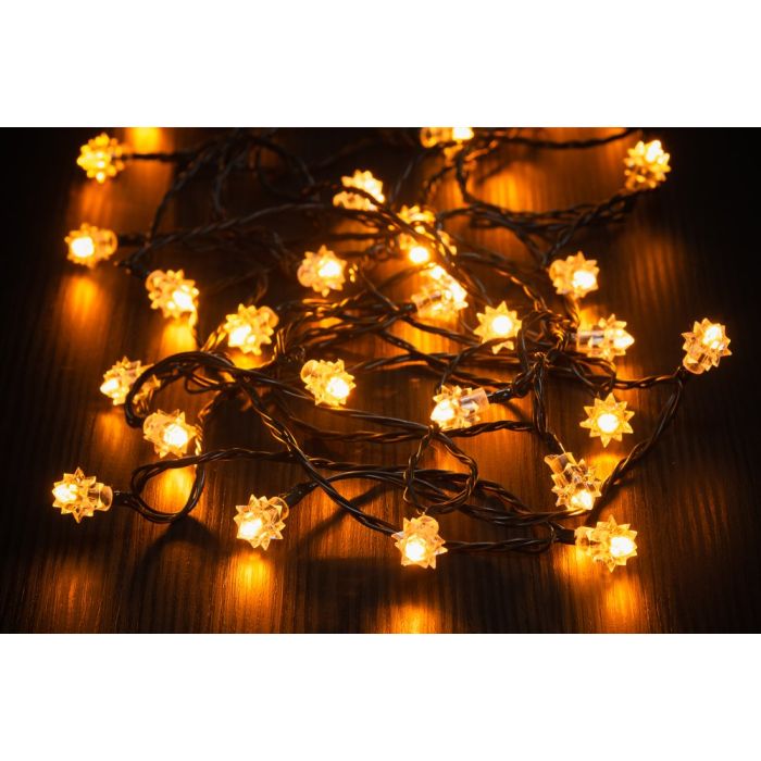 Finnlumor gaismas virtene 40LED,dzintara kr.