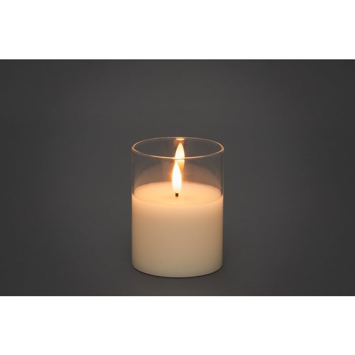 Finnlumor LED 3D sveču kompl.stikla gl.(10,12.5 un 15 cm),b. - Image 2