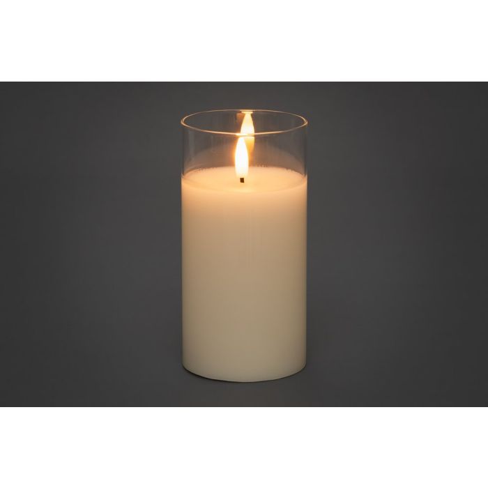 Finnlumor LED 3D sveču kompl.stikla gl.(10,12.5 un 15 cm),b. - Image 3