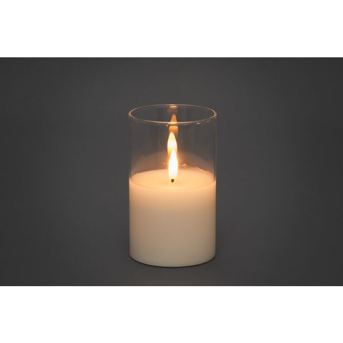 Finnlumor LED 3D sveču kompl.stikla gl.(10,12.5 un 15 cm),b. - Image 4