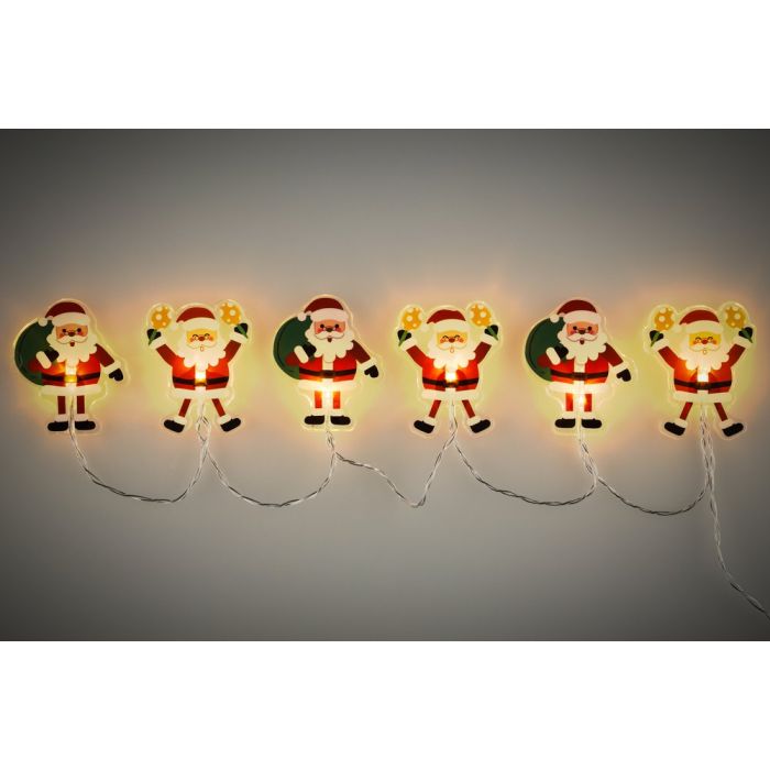 Finnlumor loga uzlīme-Ziemassvētku vecīši,6gb.ar gaism. - Image 2