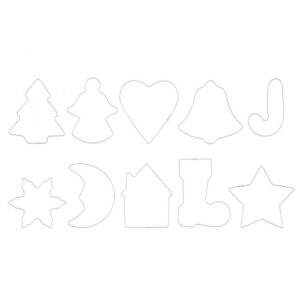Winteria Ziemassvētku cepumu formiņas,10gab.
