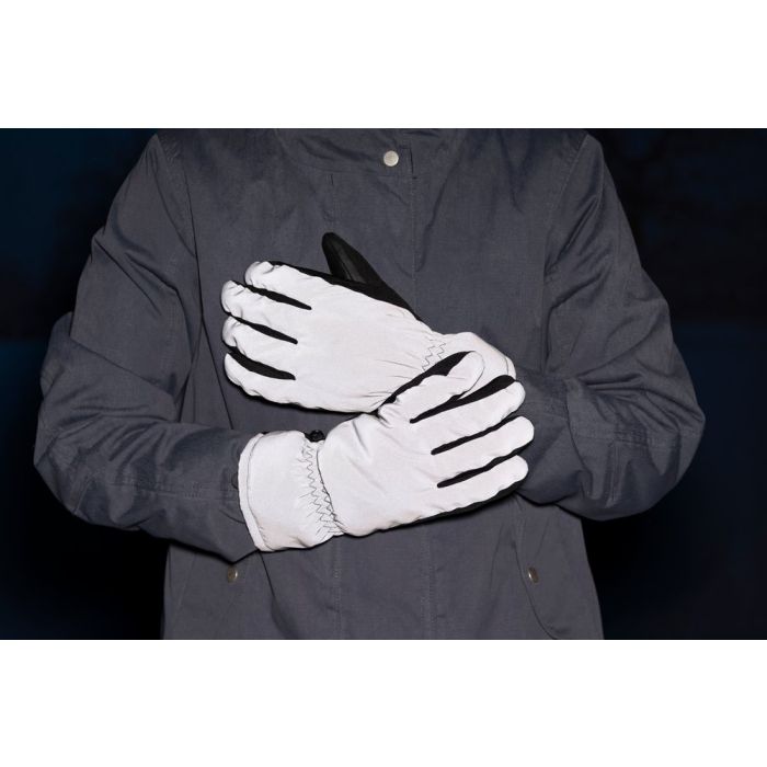 Atom atstarojoši cimdi , pelēki 7/8 gadi - Image 2