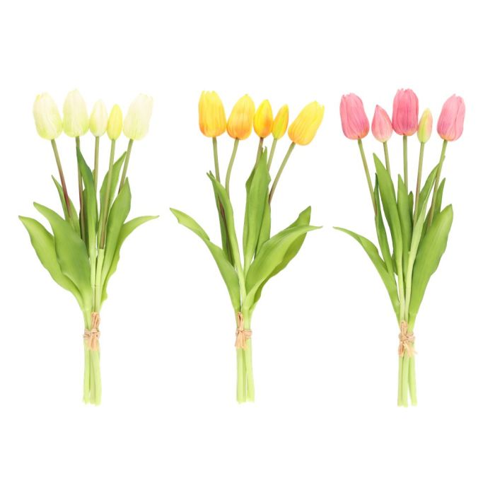 4Living Mākslīgie ziedi Tulpju pušķis 40 cm