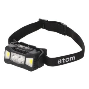 Atom uzlādējams galvas lukturis 420ml
