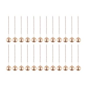 Kapel dekorācija-zelta ogas 12mm24gab.