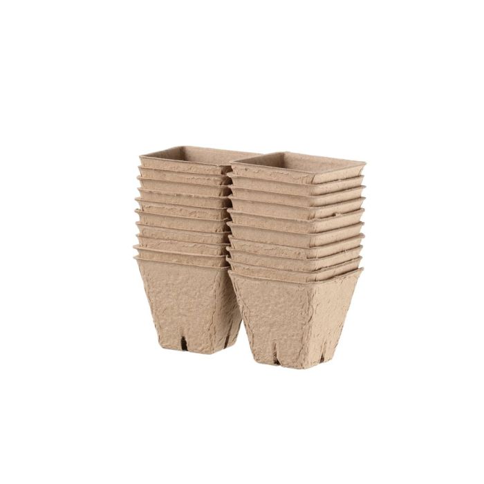 4Living bioloģiski noārd.sēšanas podiņi 6x6cm 20gab.