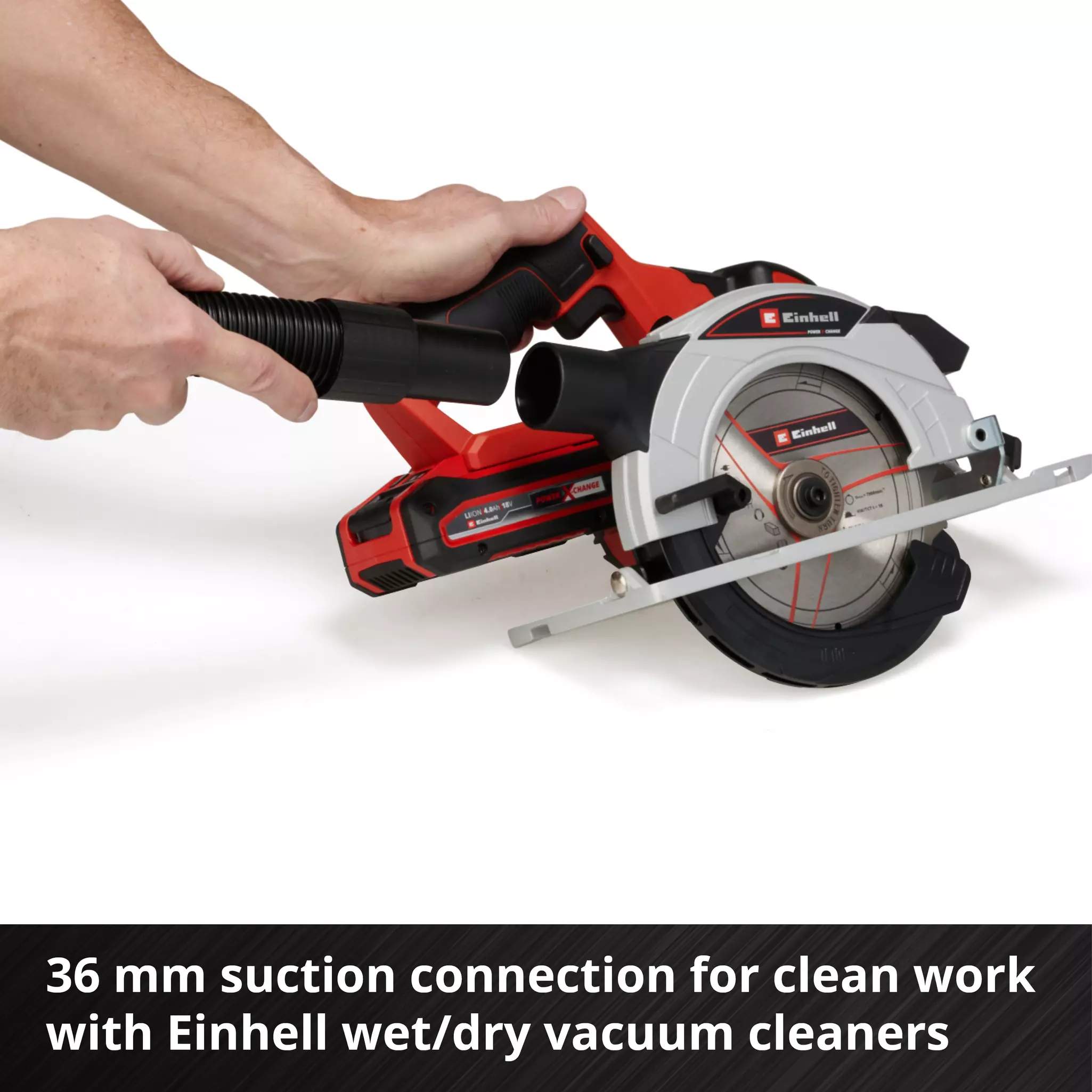 Einhell Akumulatora ripzāģis TE-CS 18/165 Li Solo - Image 5