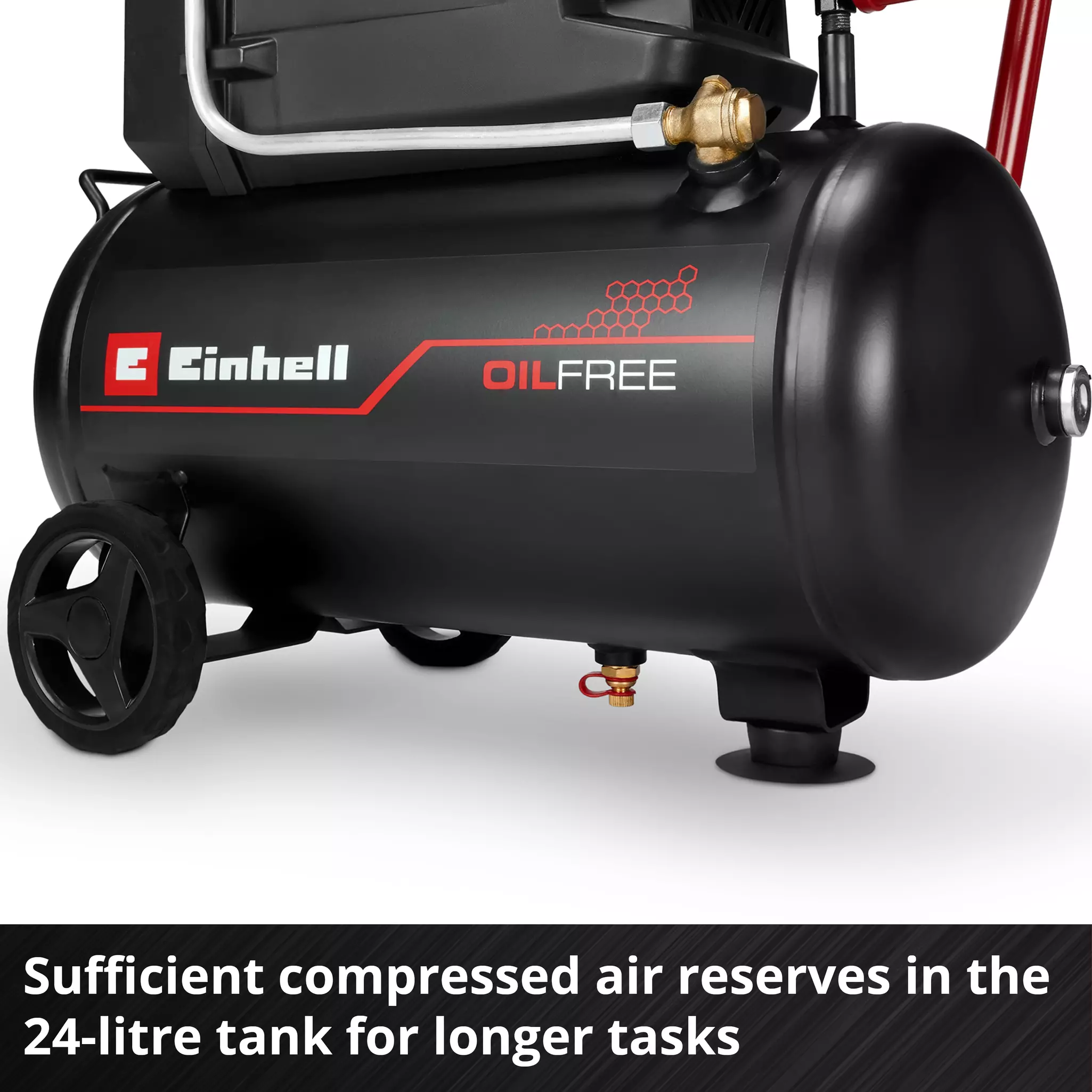 Einhell Gaisa kompresors TE-AC 190/24/8 l OF - Image 5