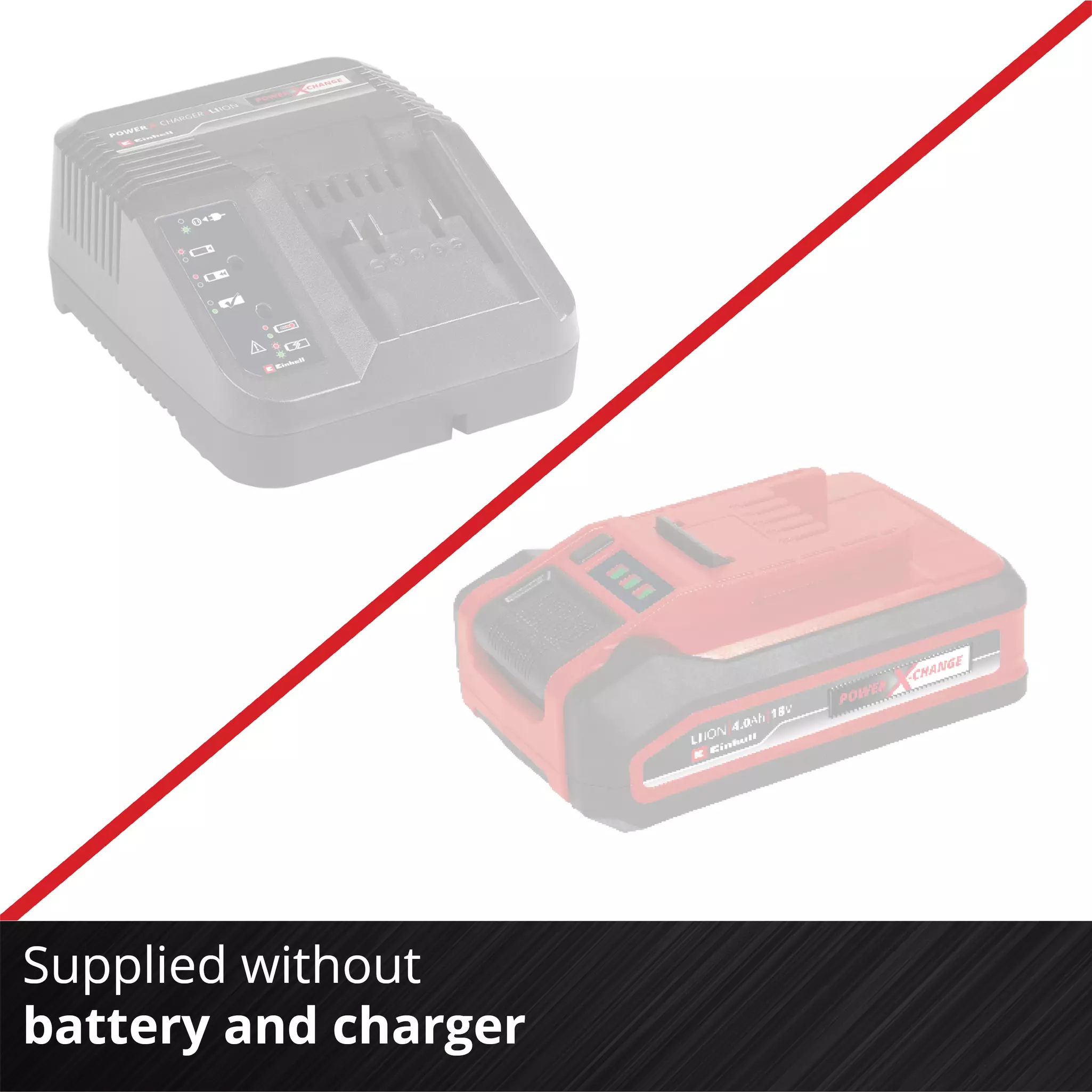 Einhell akumulatora zāles pļāvējs GE-CM 36/48 Li-M - Image 3