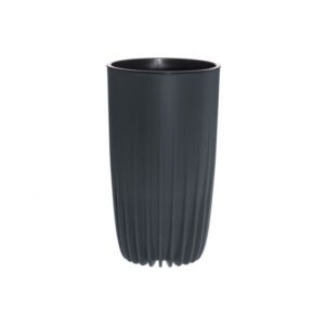 4Living puķu pods Mira tall 30cm, antracīts