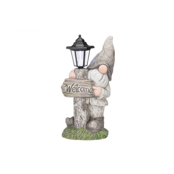 4Living Dārza dekors-Rūķis ar LED laternu - Image 2