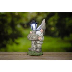 4Living Dārza dekors-Rūķis ar LED laternu