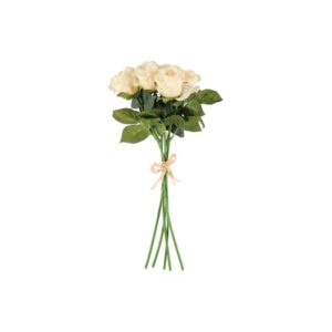4Living Rožu pušķis 37 cm, balts