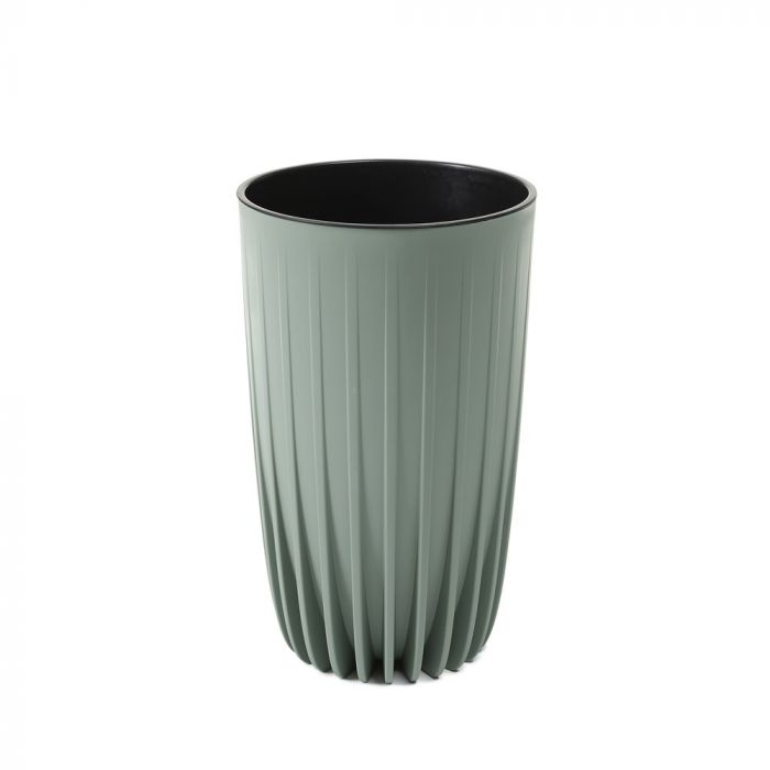 4Living puķu pods Mira tall 30cm, zaļš