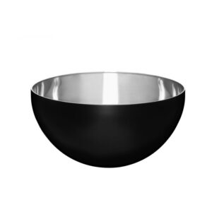 Maku Ner.tērauda bļoda 19cm melna