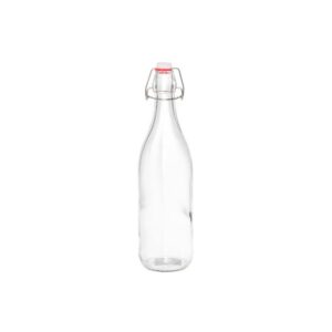 Marjukka stikla pudele ar korķi 1000 ml