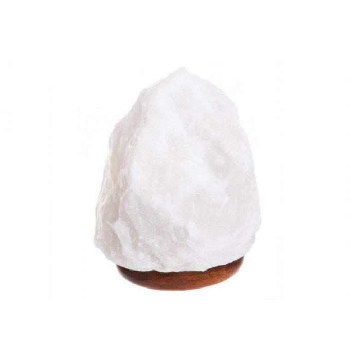 4Living akmens sāls galda lampa,balta - Image 2